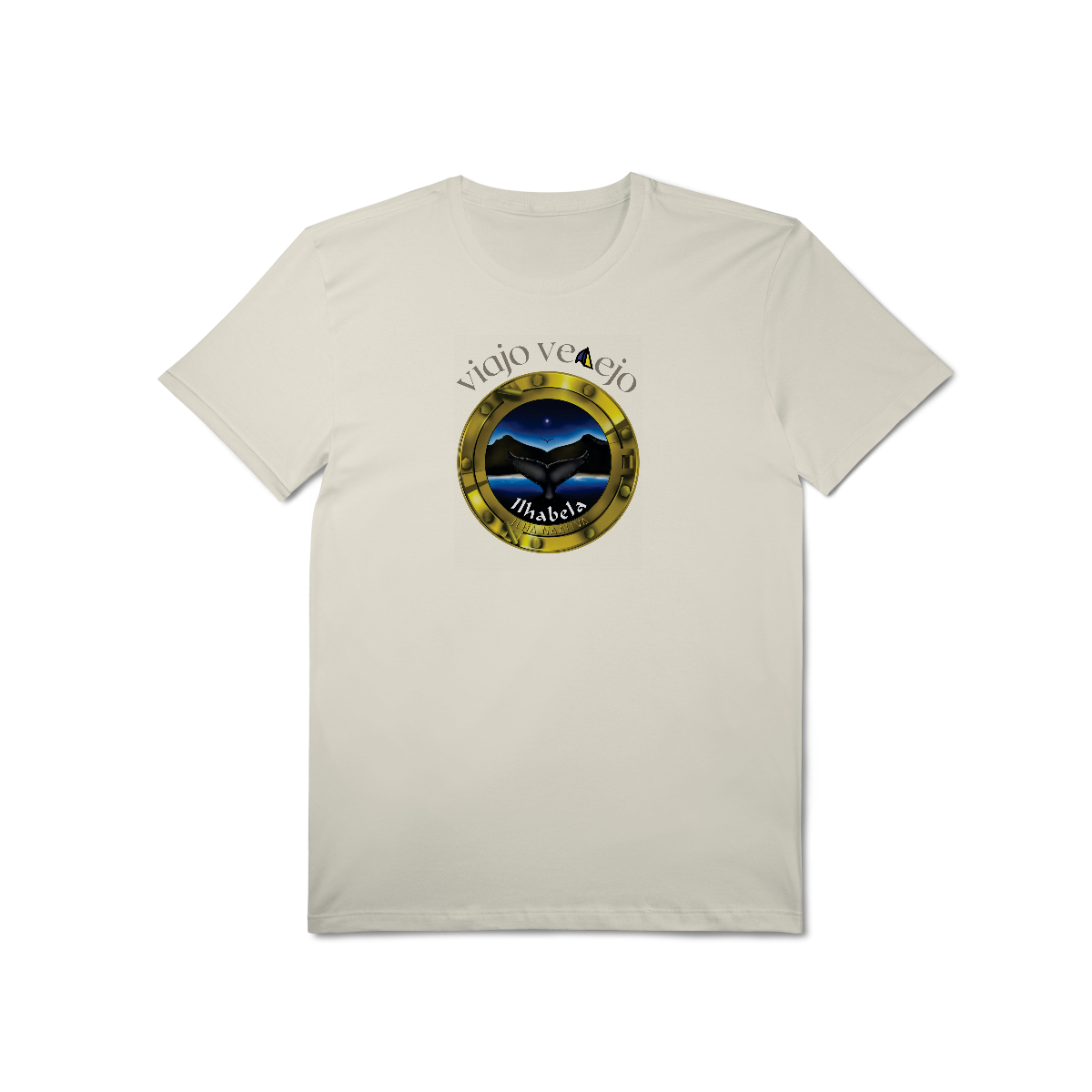 T-Shirt Pima Ilhabela (viajo velejo)