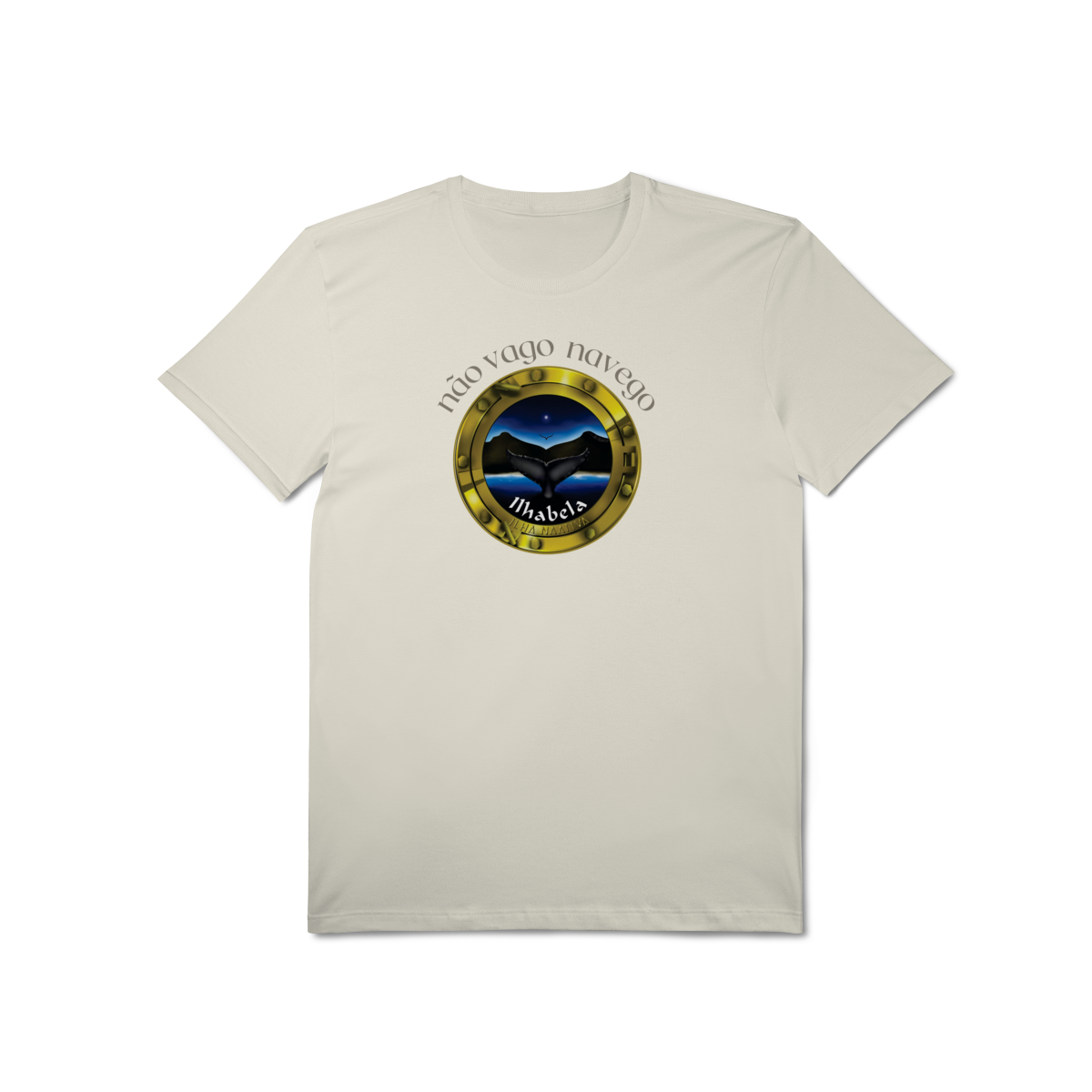 T-Shirt Pima Ilhabela(não vago navego)