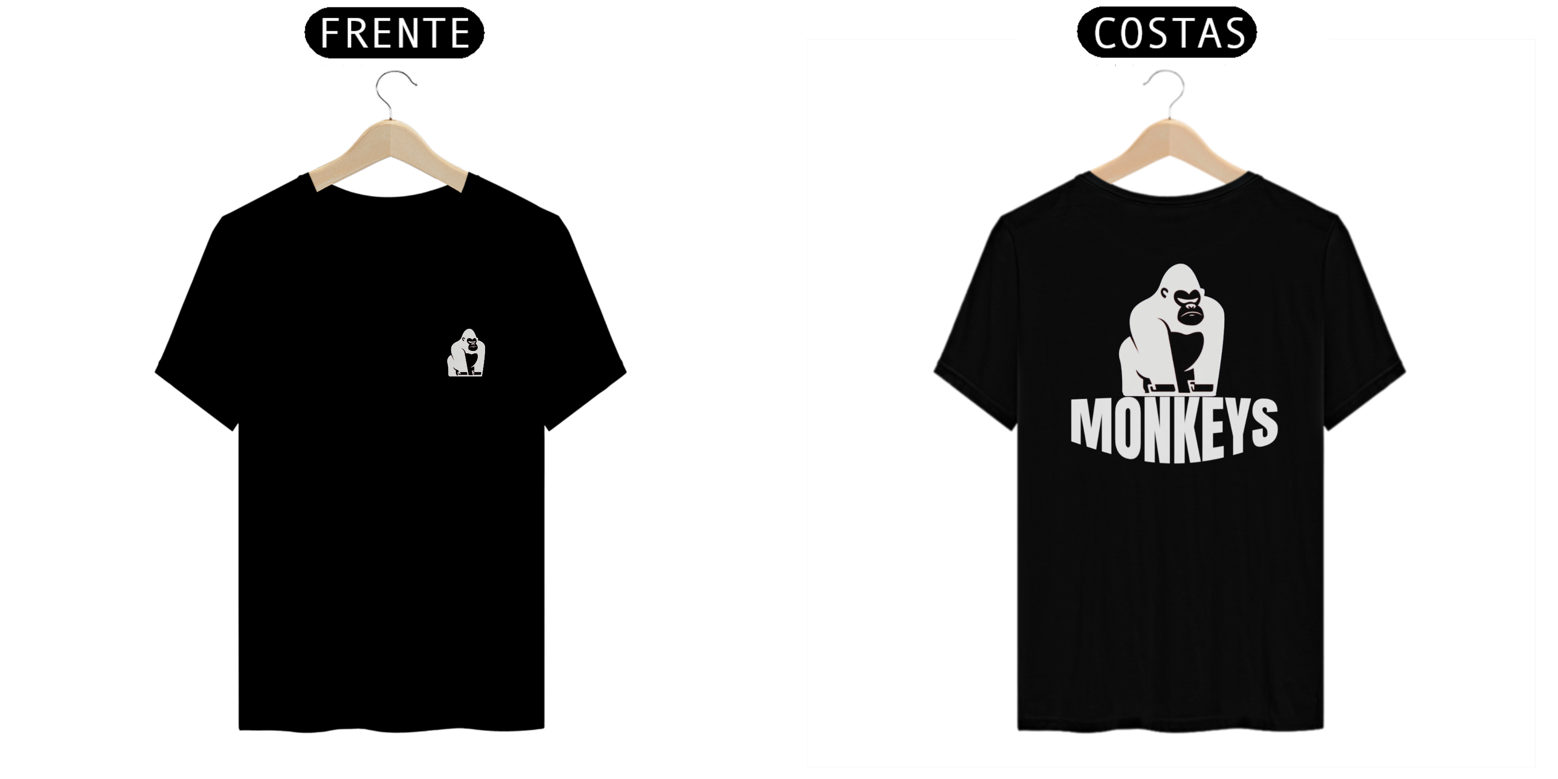 Nome do produto: Camiseta MONKEYS
