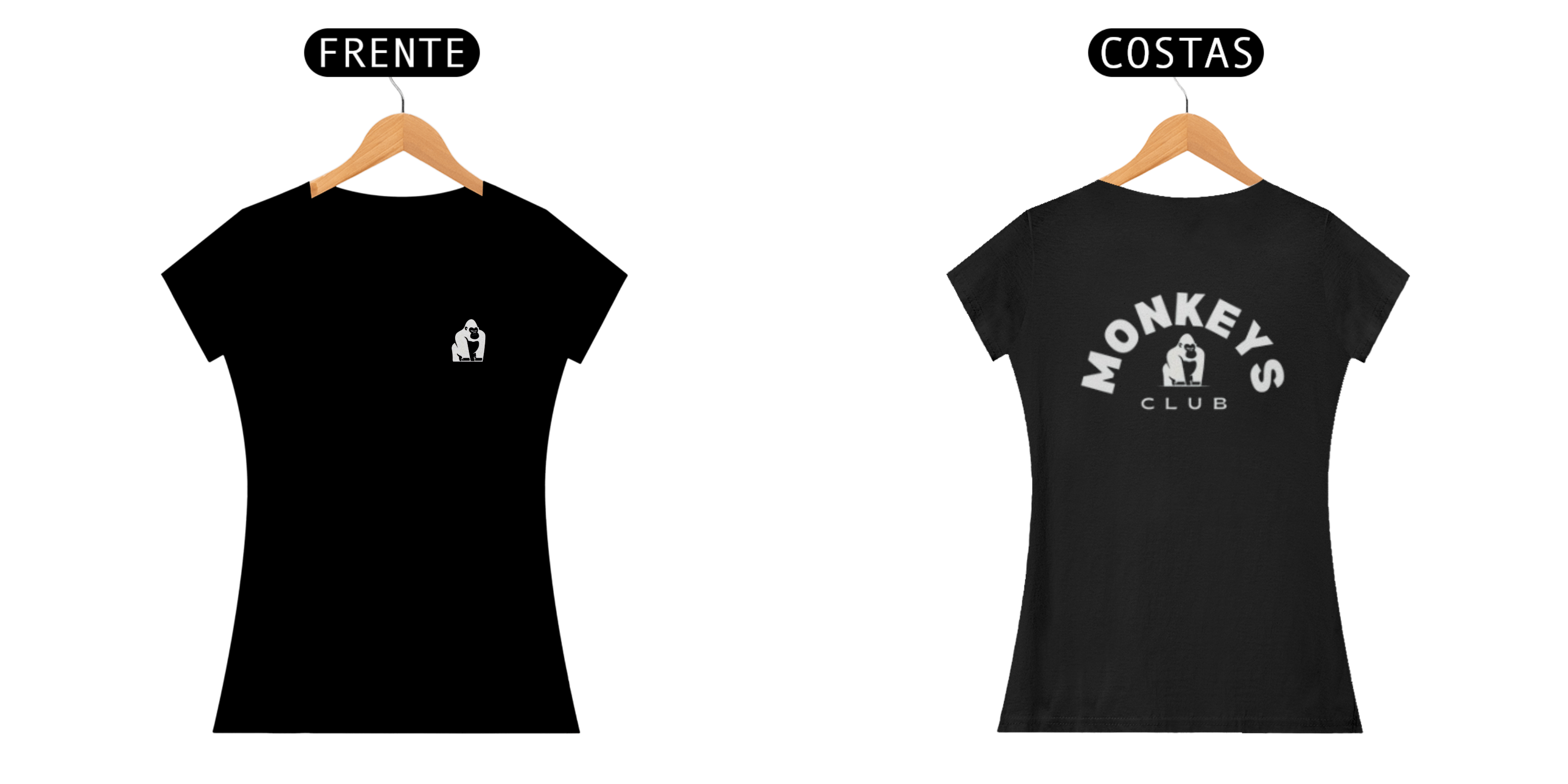 Nome do produto: Camiseta Baby MONKEYS CLUB