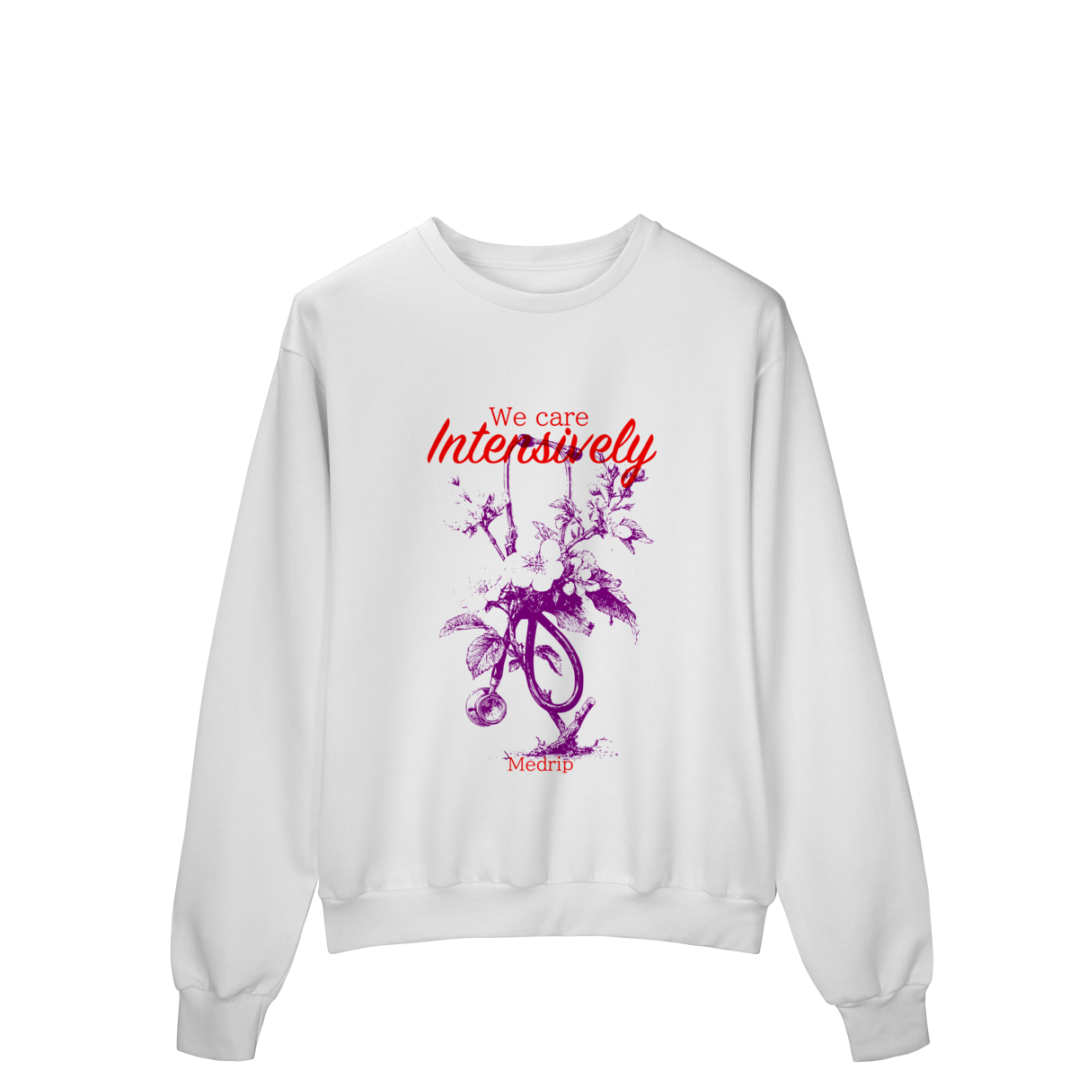 Moletom Suéter - Intensiva: We Care Intensively