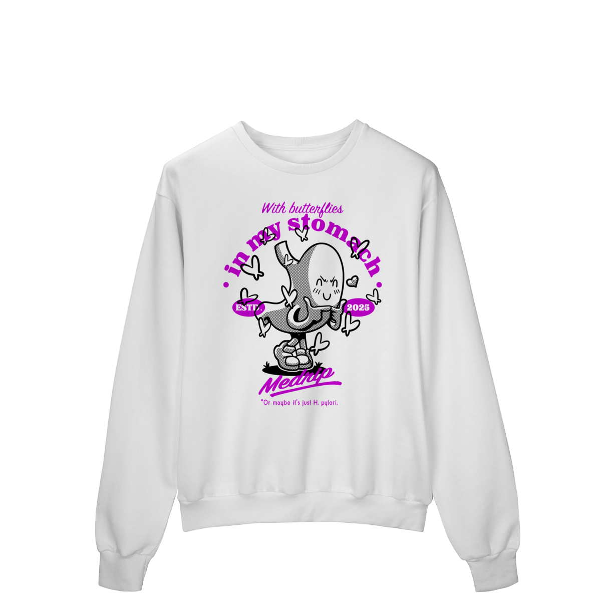 Moletom Suéter - Gastro: Butterflies