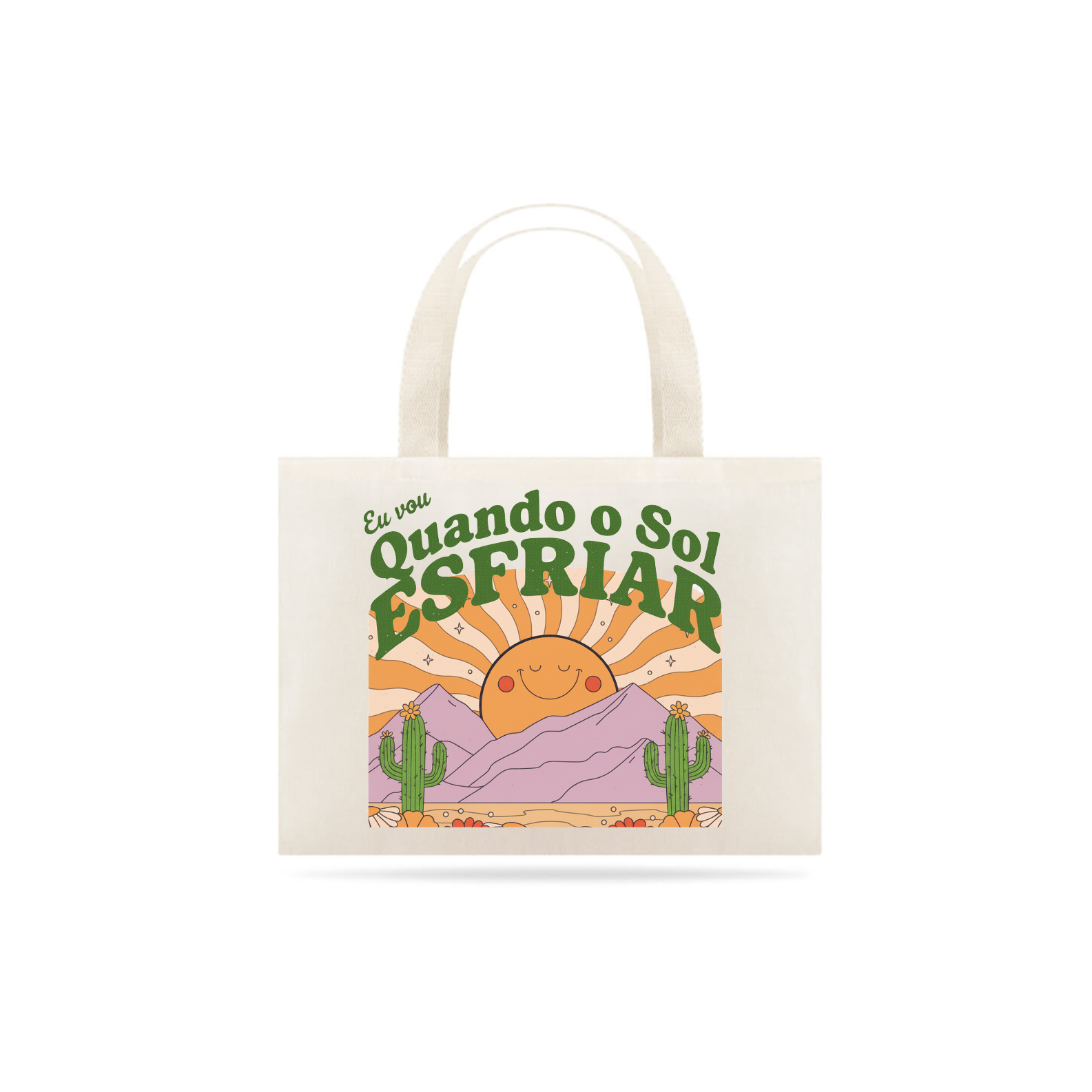 Ecobag Quando o sol esfriar