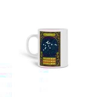 Caneca signo Aquário 