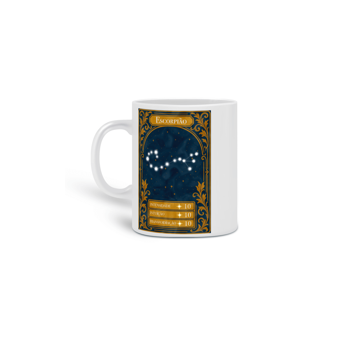 Caneca signo Escorpião 