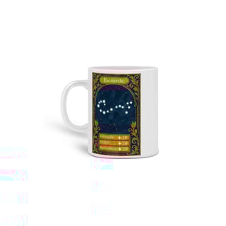 Caneca signo Escorpião 