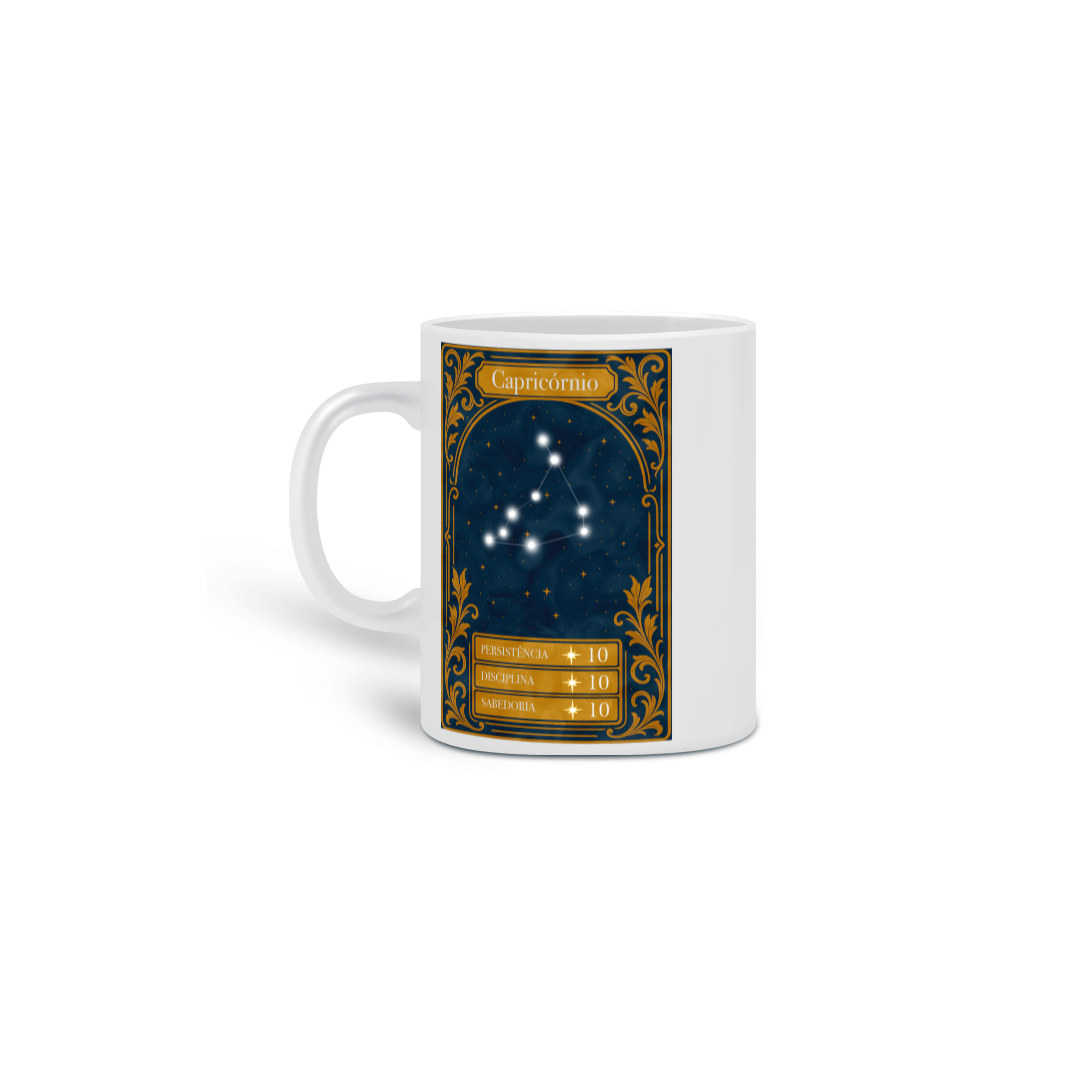 Caneca signo Capricórnio 
