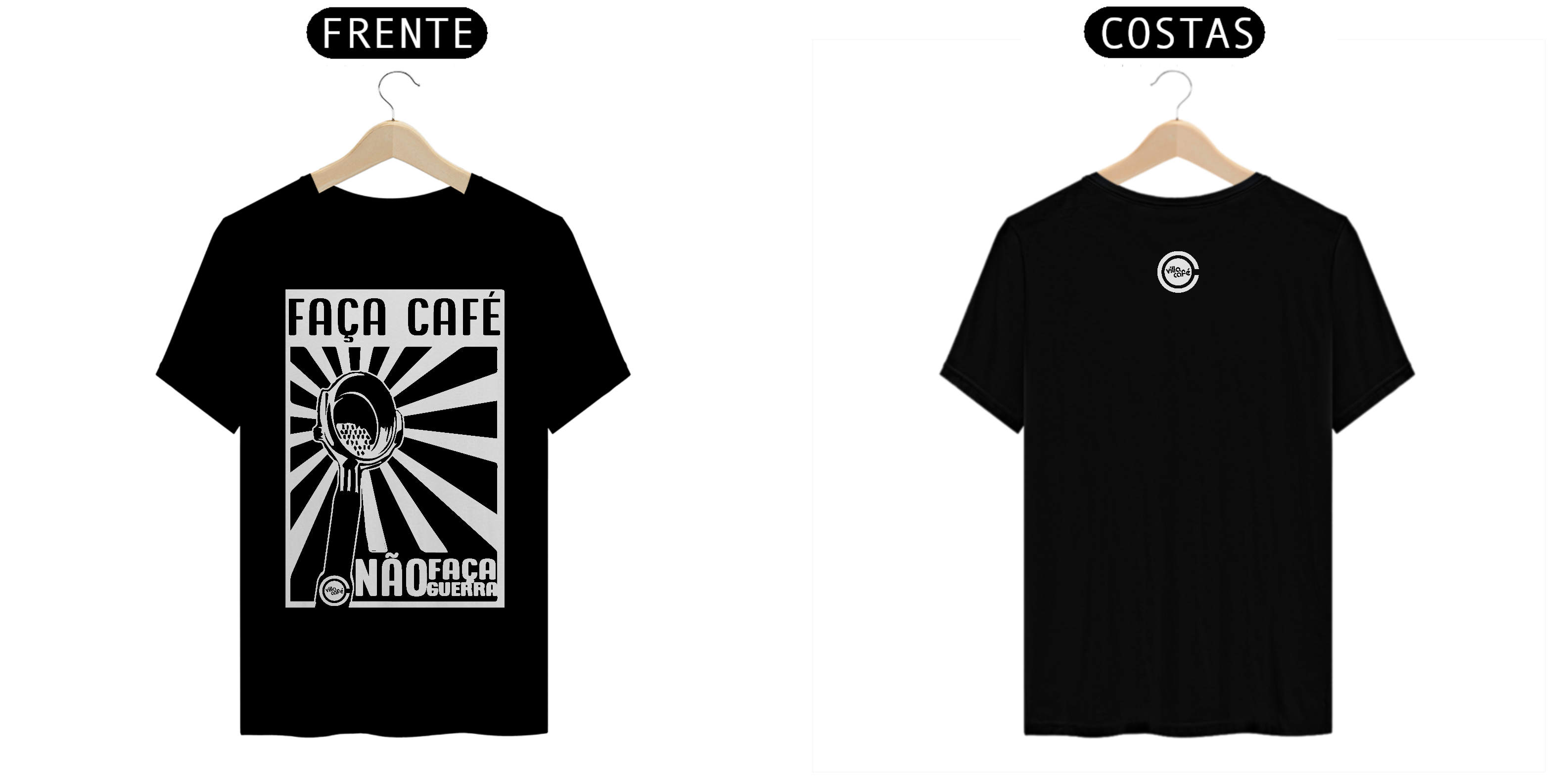 Camiseta Sport FAÇA CAFÉ - Villa Cafe!