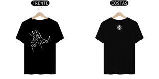 Camiseta Sport Um Café - Villa Cafe!