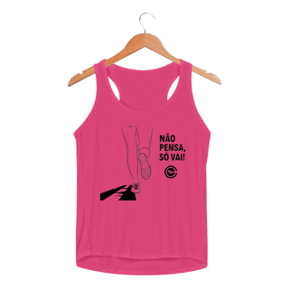 Regata Fem Sport Dry UV NÃO PENSA, SÓ VAI - Villa Café