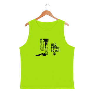 Regata Masc Sport Dry UV NÃO PENSA, SÓ VAI - Villa Café