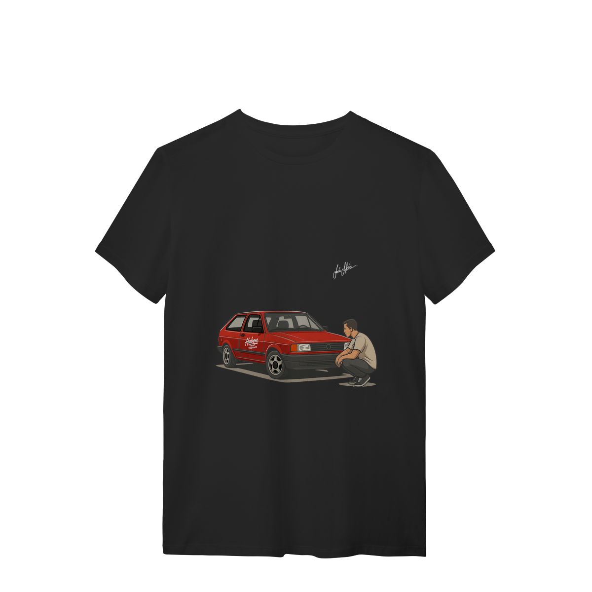 T-Shirt Quality - Gol quadrado 