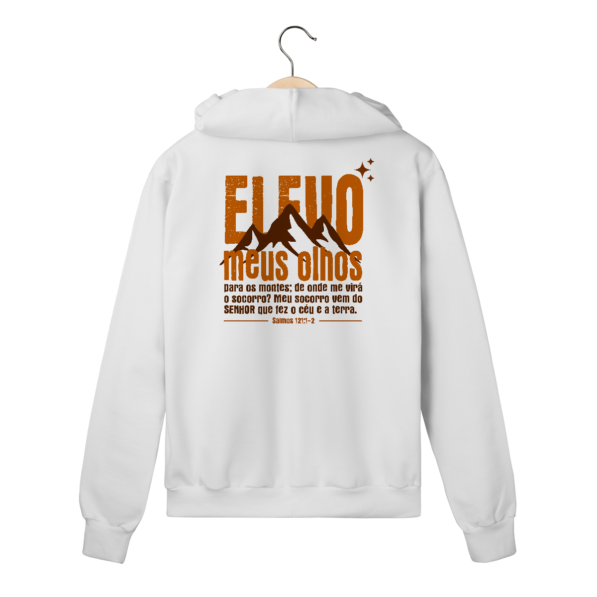 Nome do produto: Moletom com zíper Elevo Meus Olhos