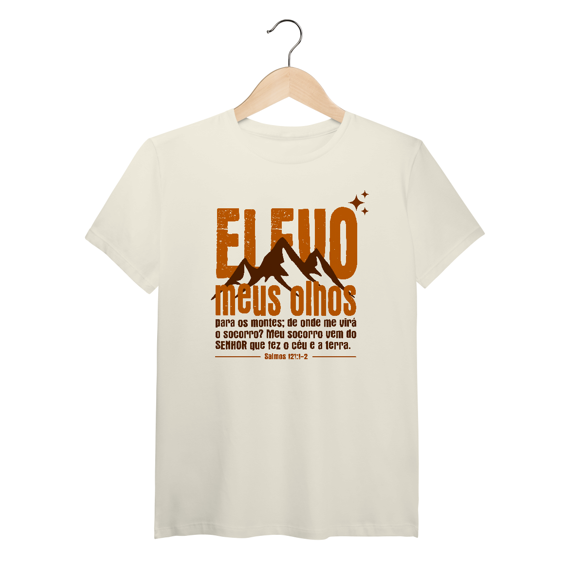 Camiseta Pima Elevo Meus Olhos