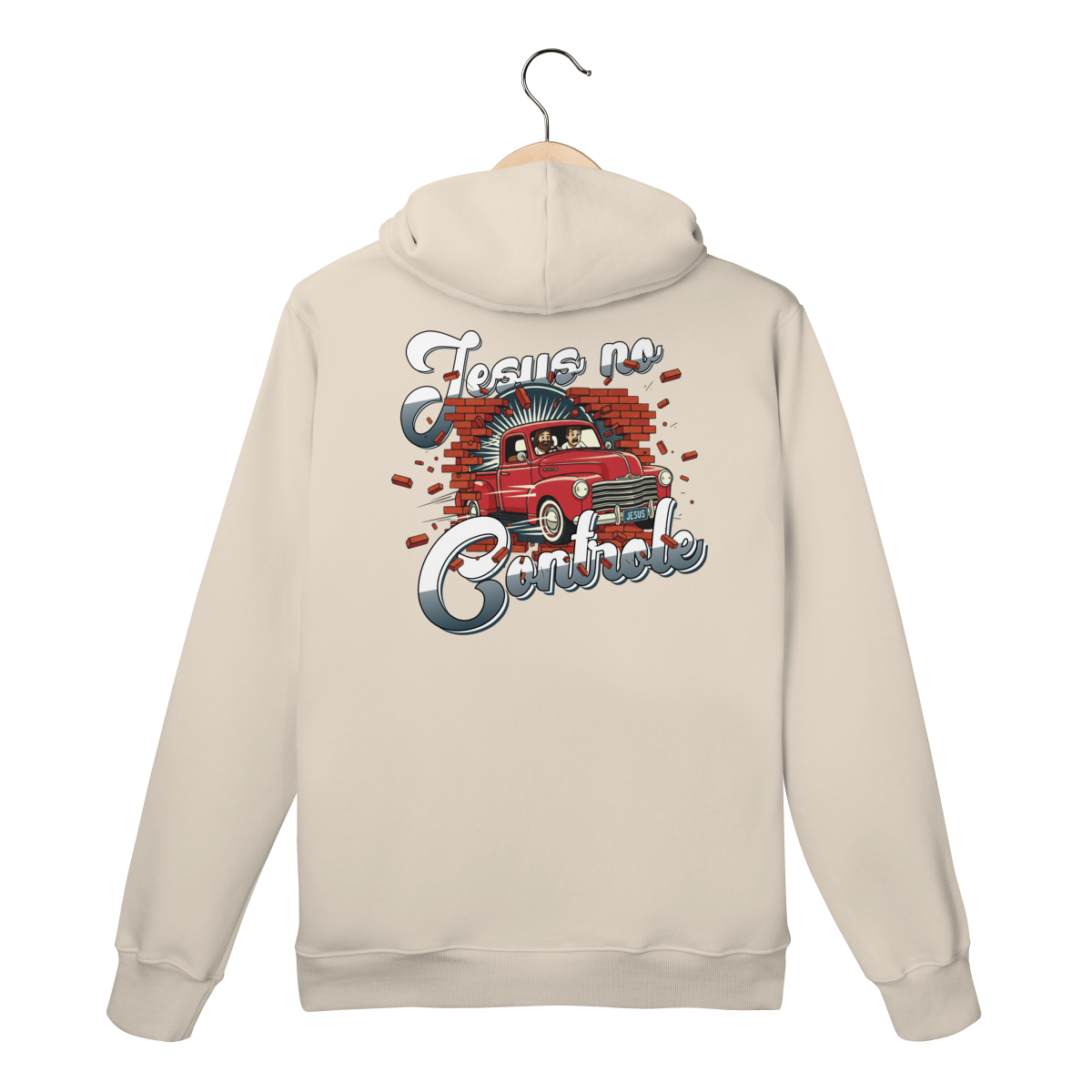 Moletom Canguru - Jesus no Controle