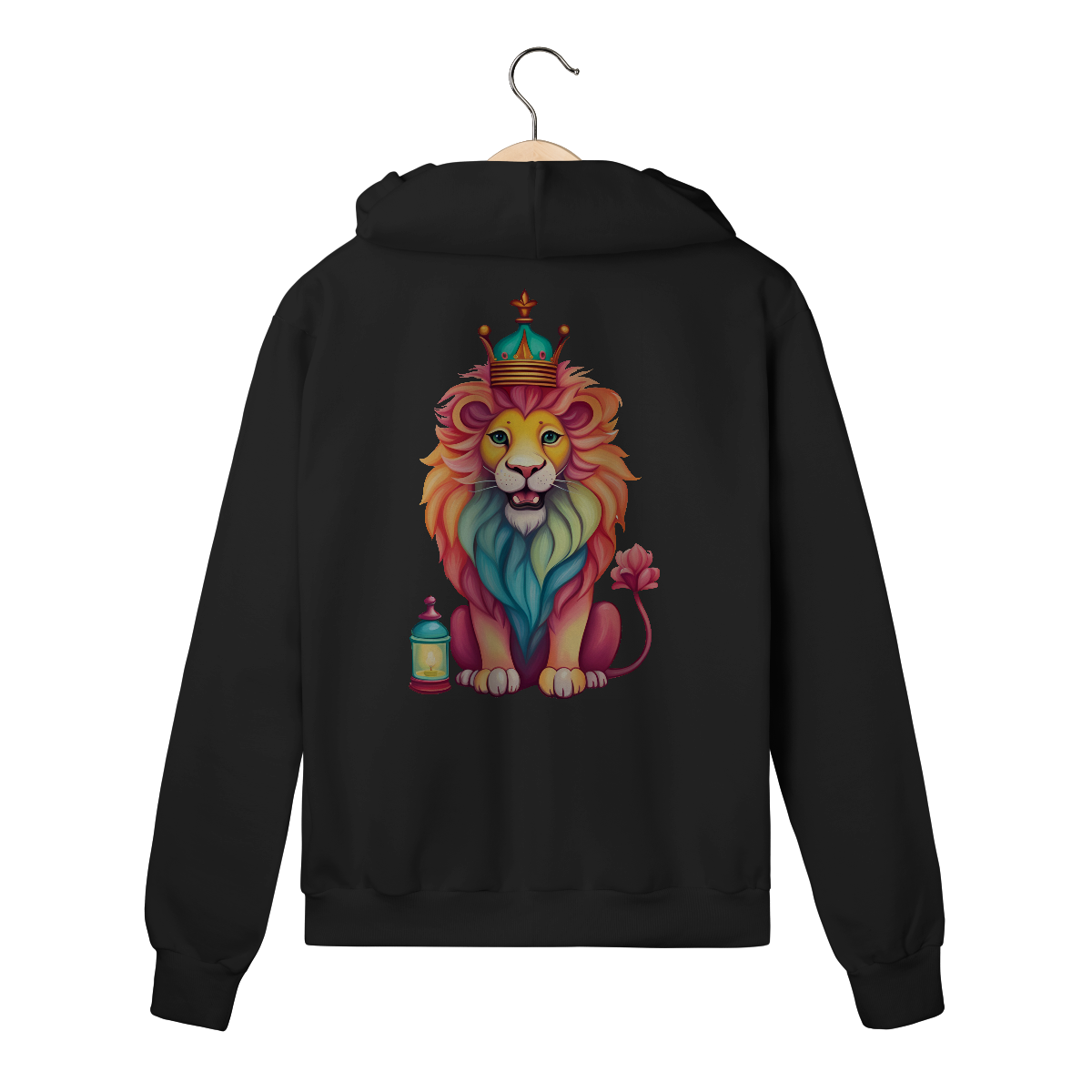 Nome do produto: Moletom com zíper King Lion