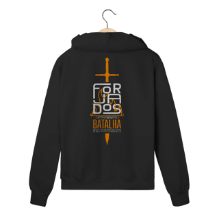 Moletom com zíper Forjados