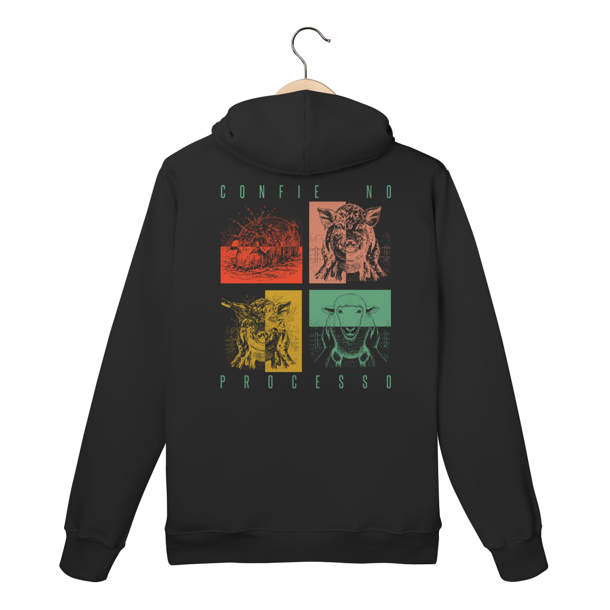 Moletom Canguru No Processo