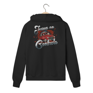 Moletom com zíper - Jesus no Controle