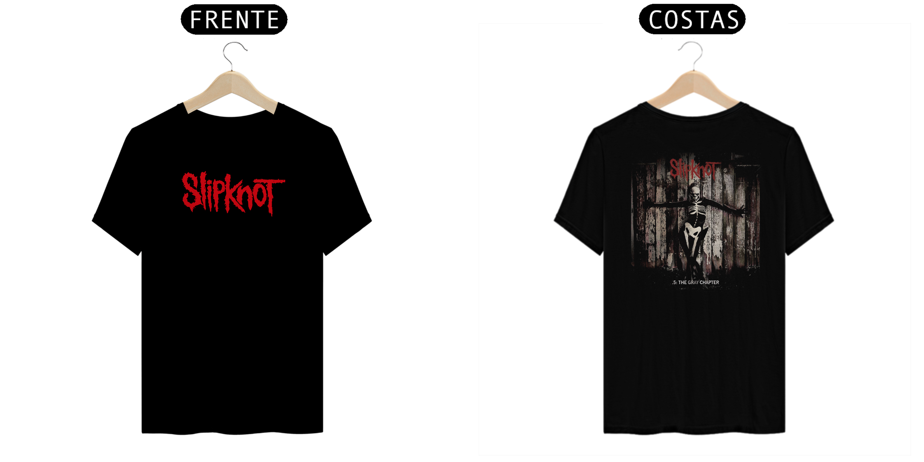 Nome do produto: Camiseta Slipknot - .5 The Gray Chapter