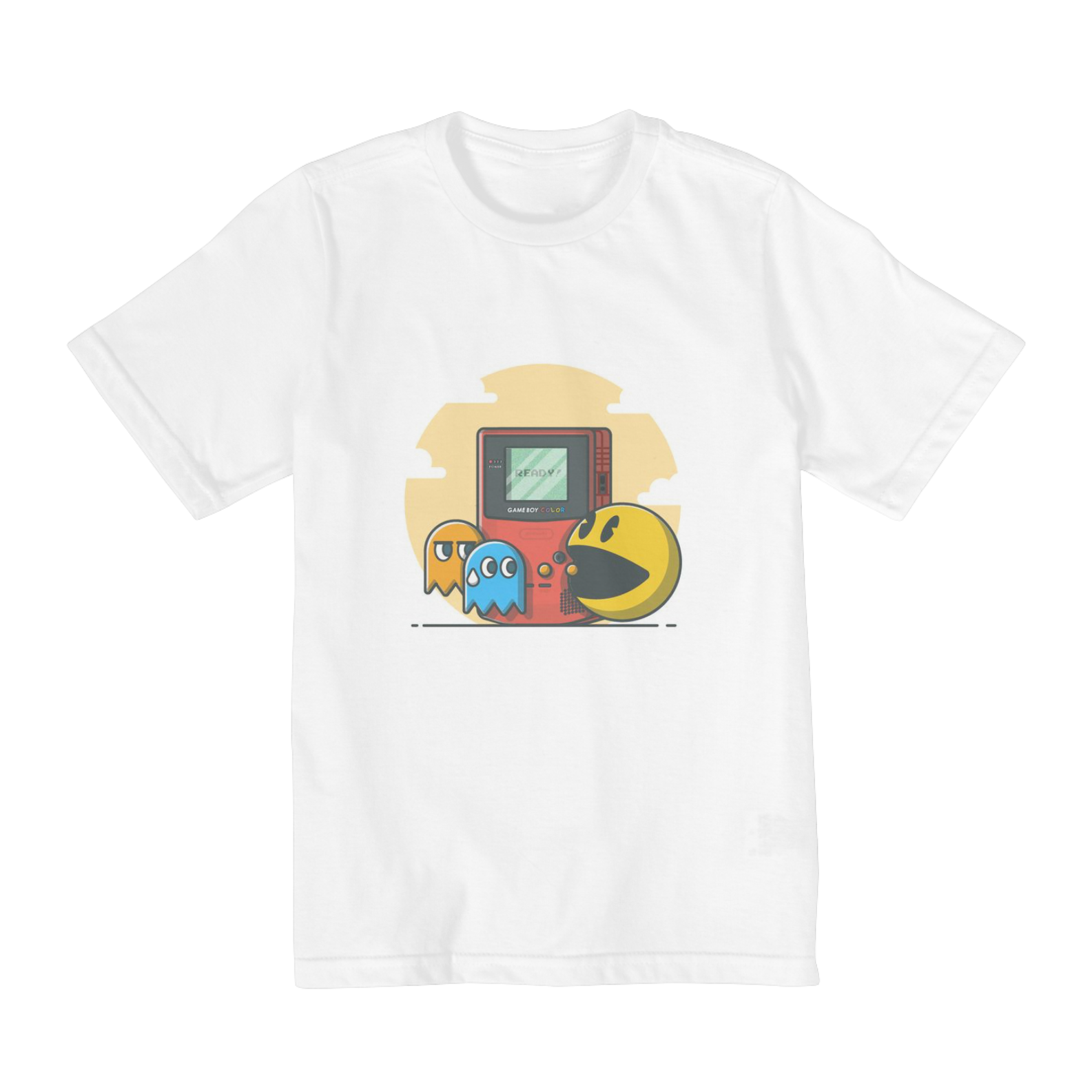 camiseta pacman game boy