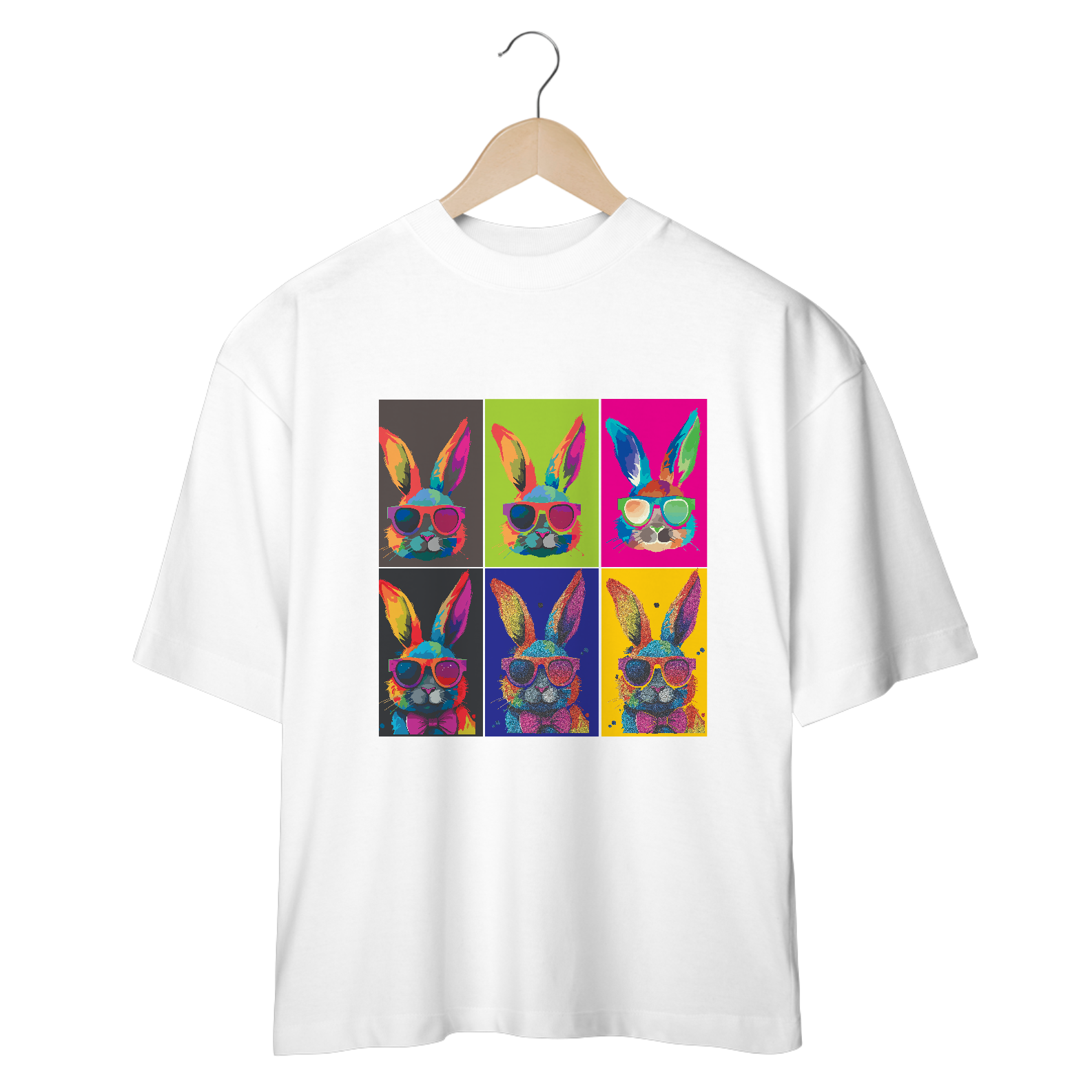 Camiseta Oversized  Coelho 