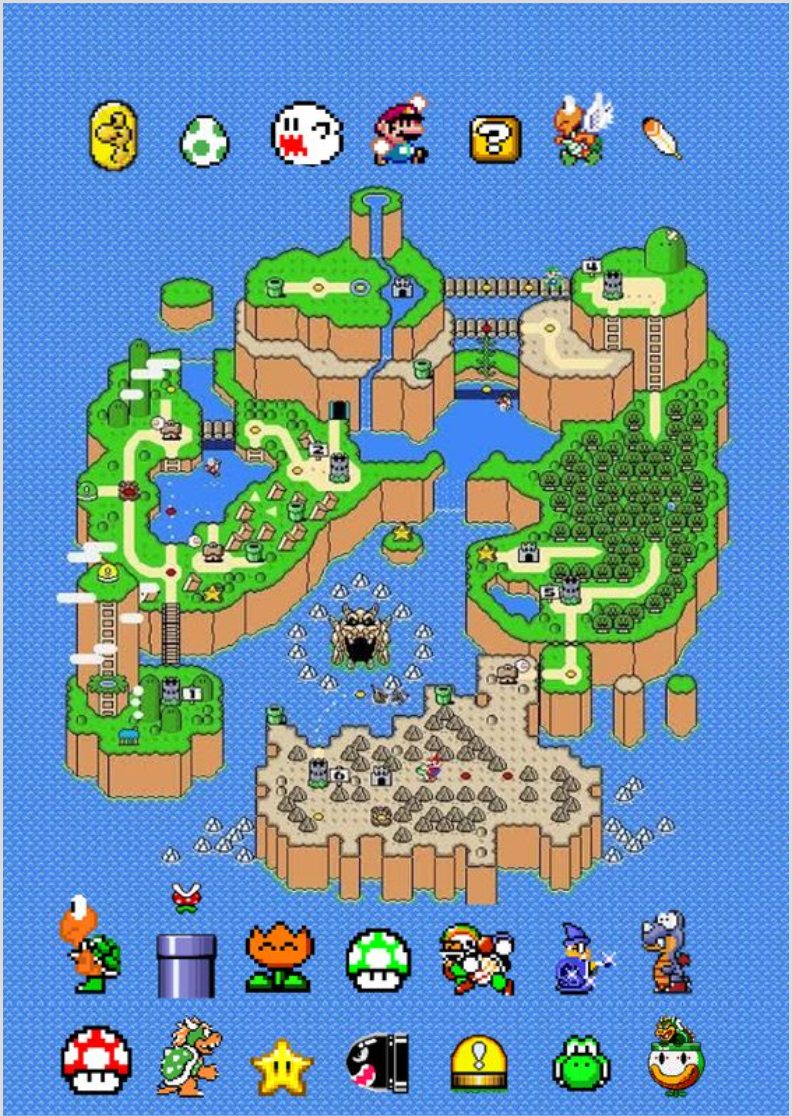 MARIO BROS WORLD