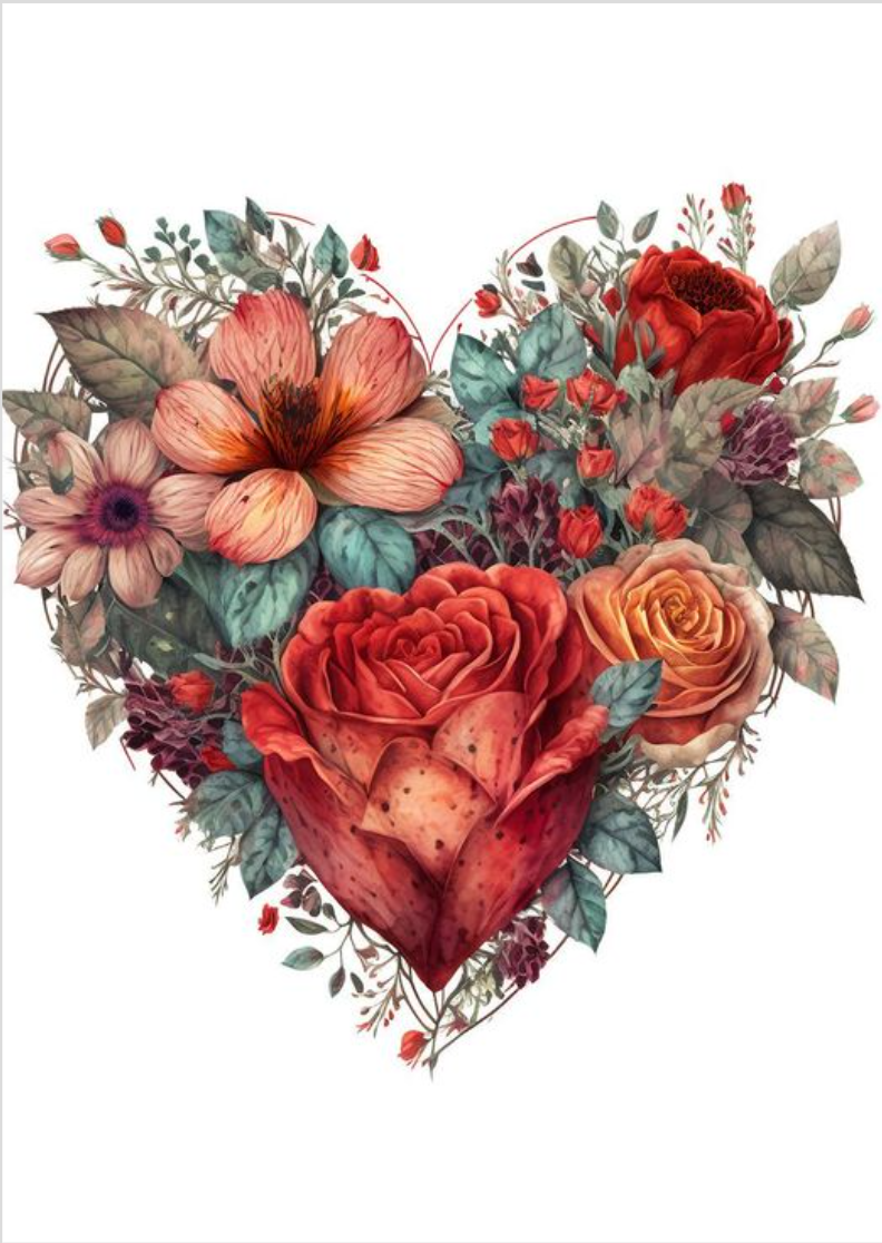 Coração de Flores