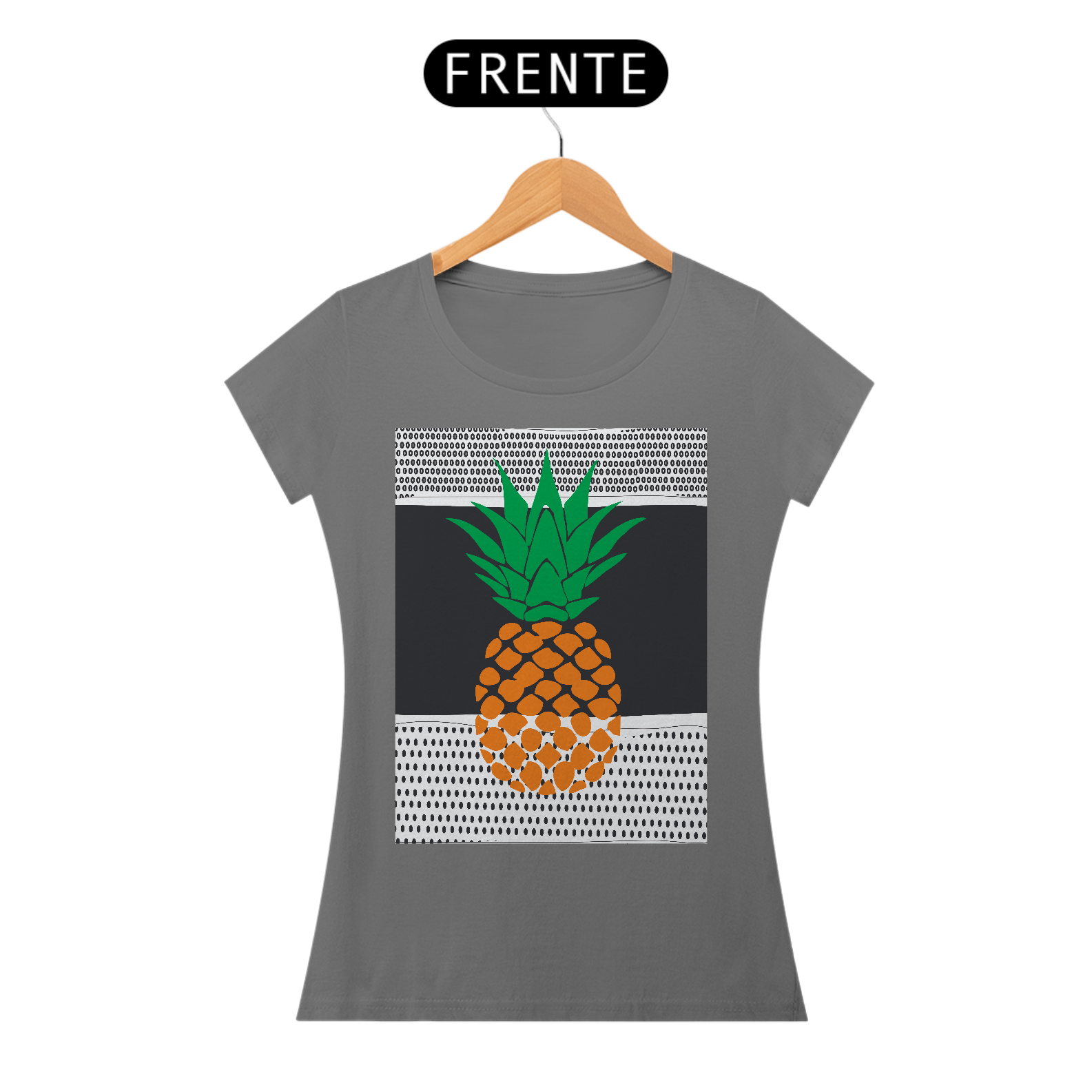 blusinha abacaxi tripical