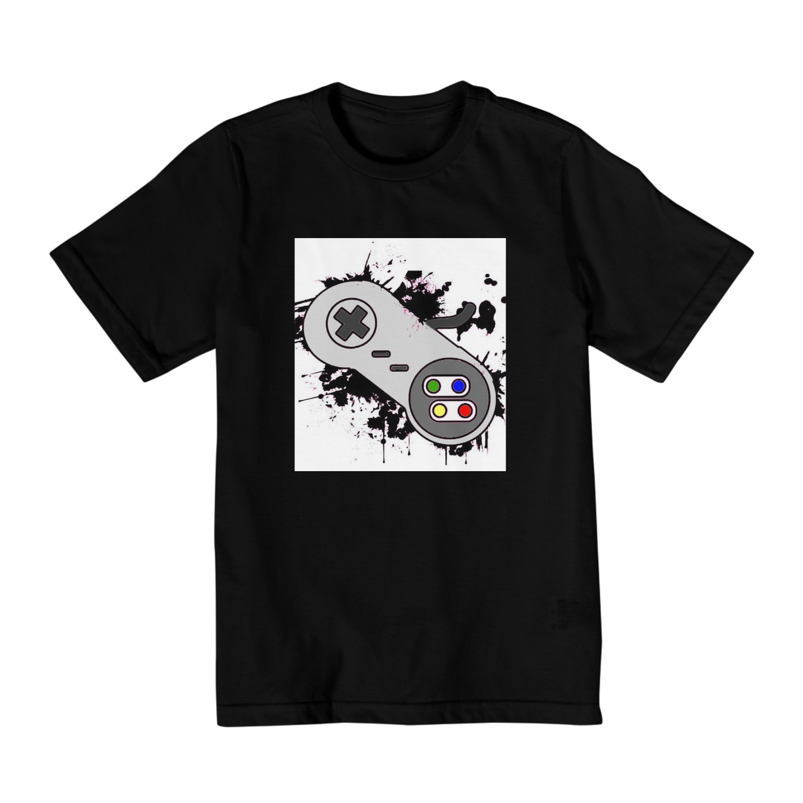 camiseta infantil gamer nintendo