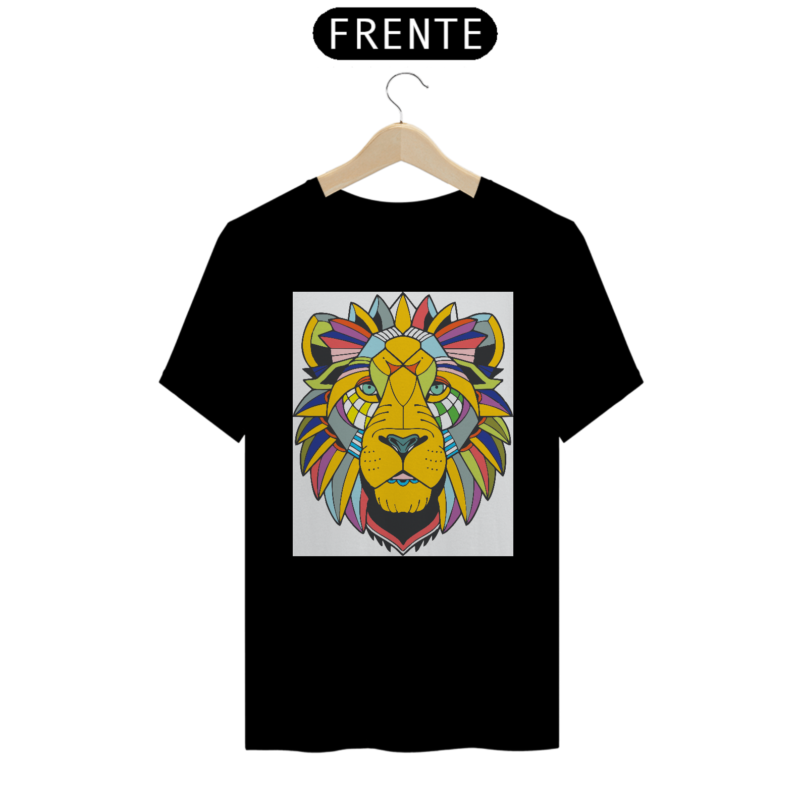 T.shirt Leão Navarro colorido