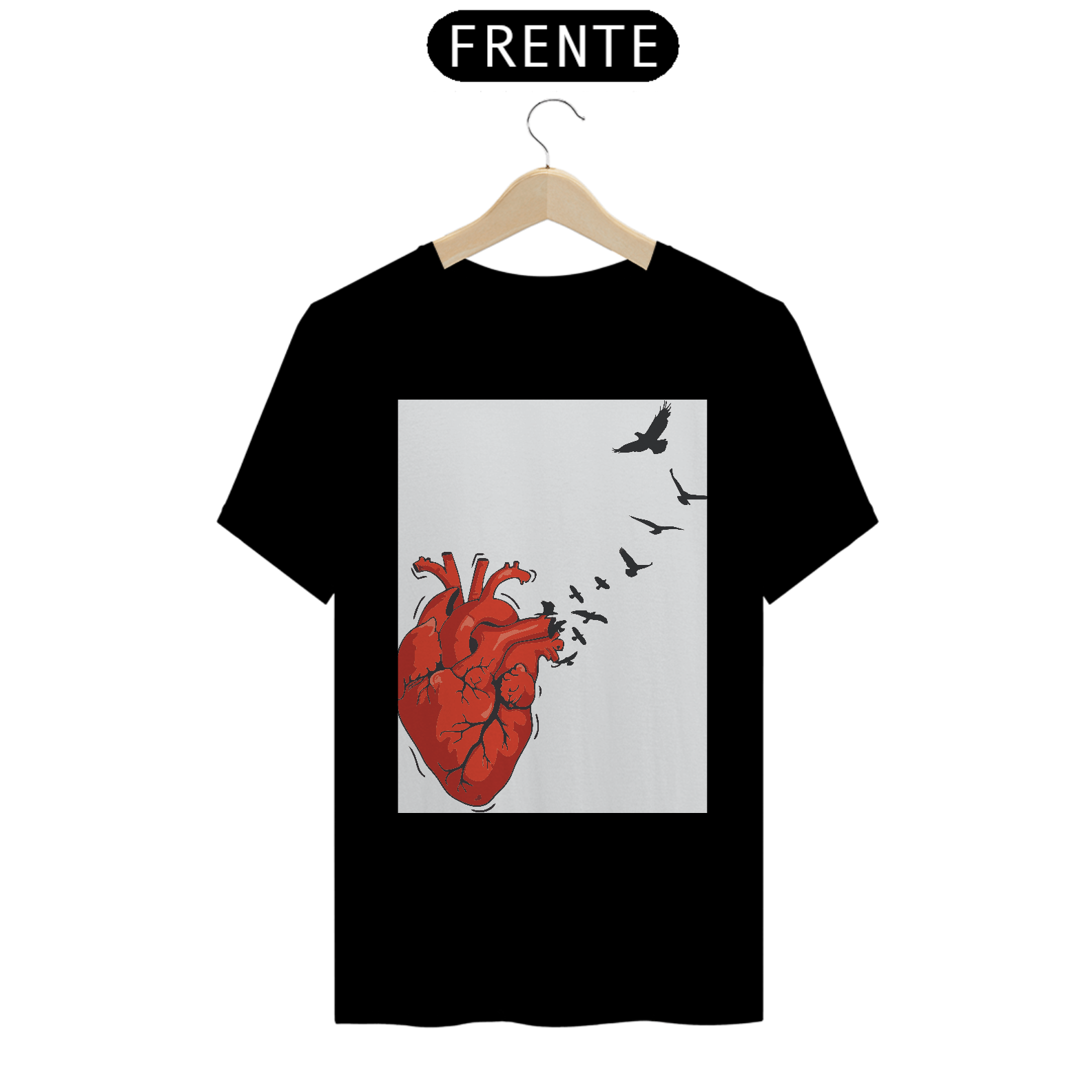 Camiseta bird heart