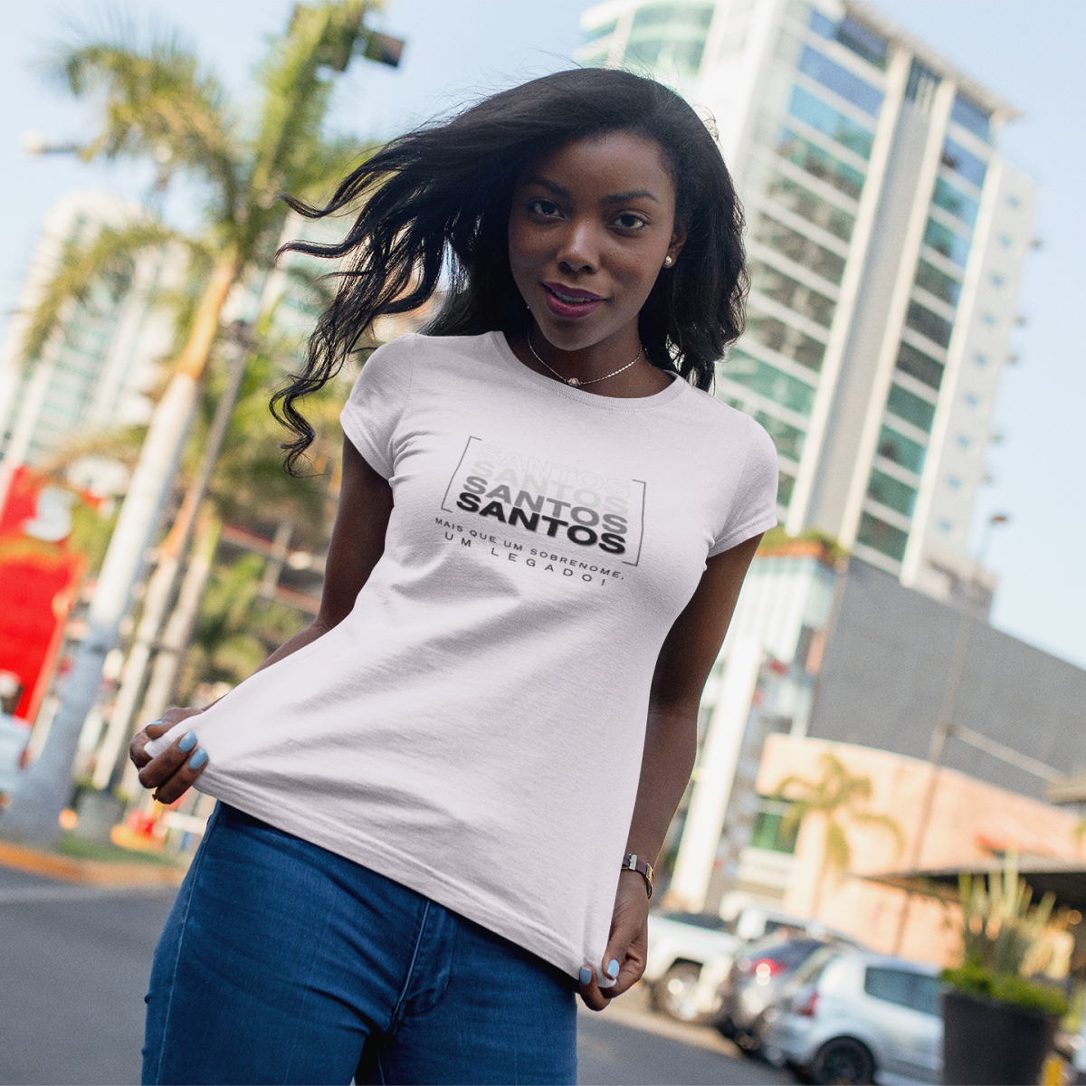 Baby Long “Santos, Mais que um Sobrenome, um Legado!” – Vista o Legado (Malha Quality)