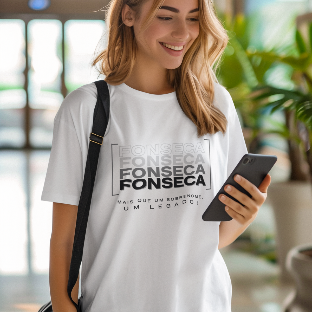 Camiseta Unissex “Fonseca, Mais que um Sobrenome, um Legado!” – Vista o Legado (Malha Quality)