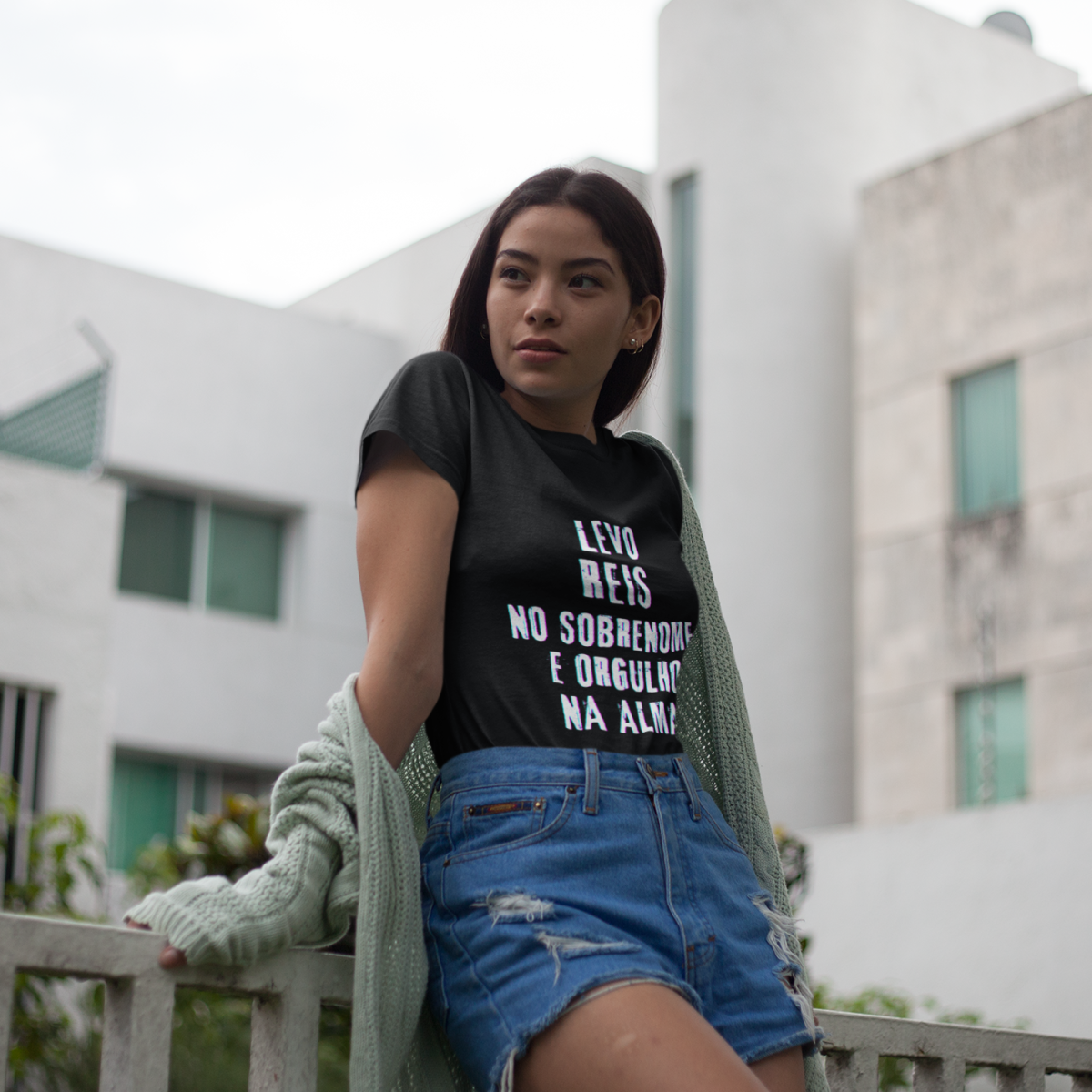 Baby Long Reis no Nome, Orgulho na Alma (Malha Quality)