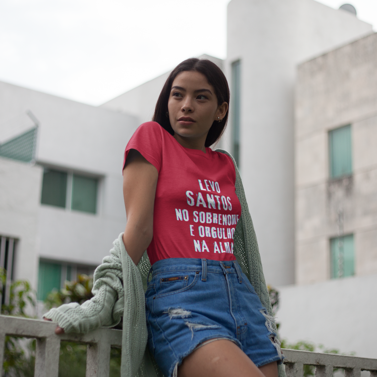 Baby Long Santos no Nome, Orgulho na Alma (Malha Quality)