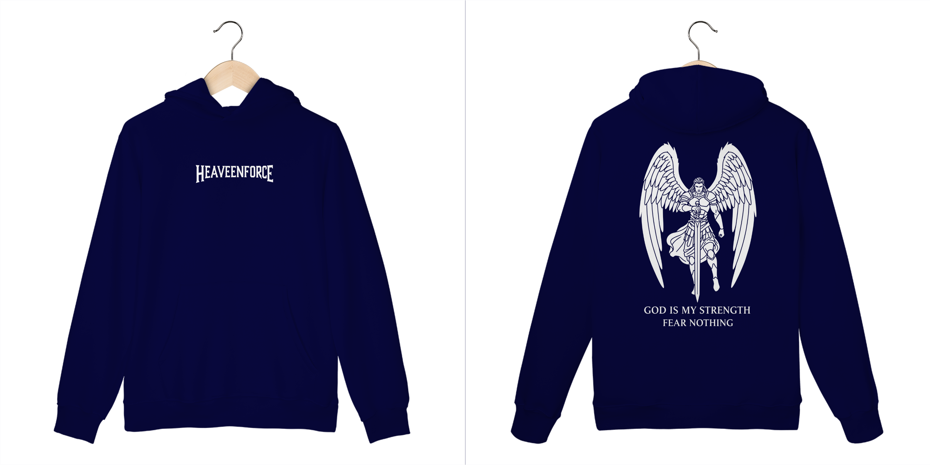 Nome do produto: Moletom - God is my Strength