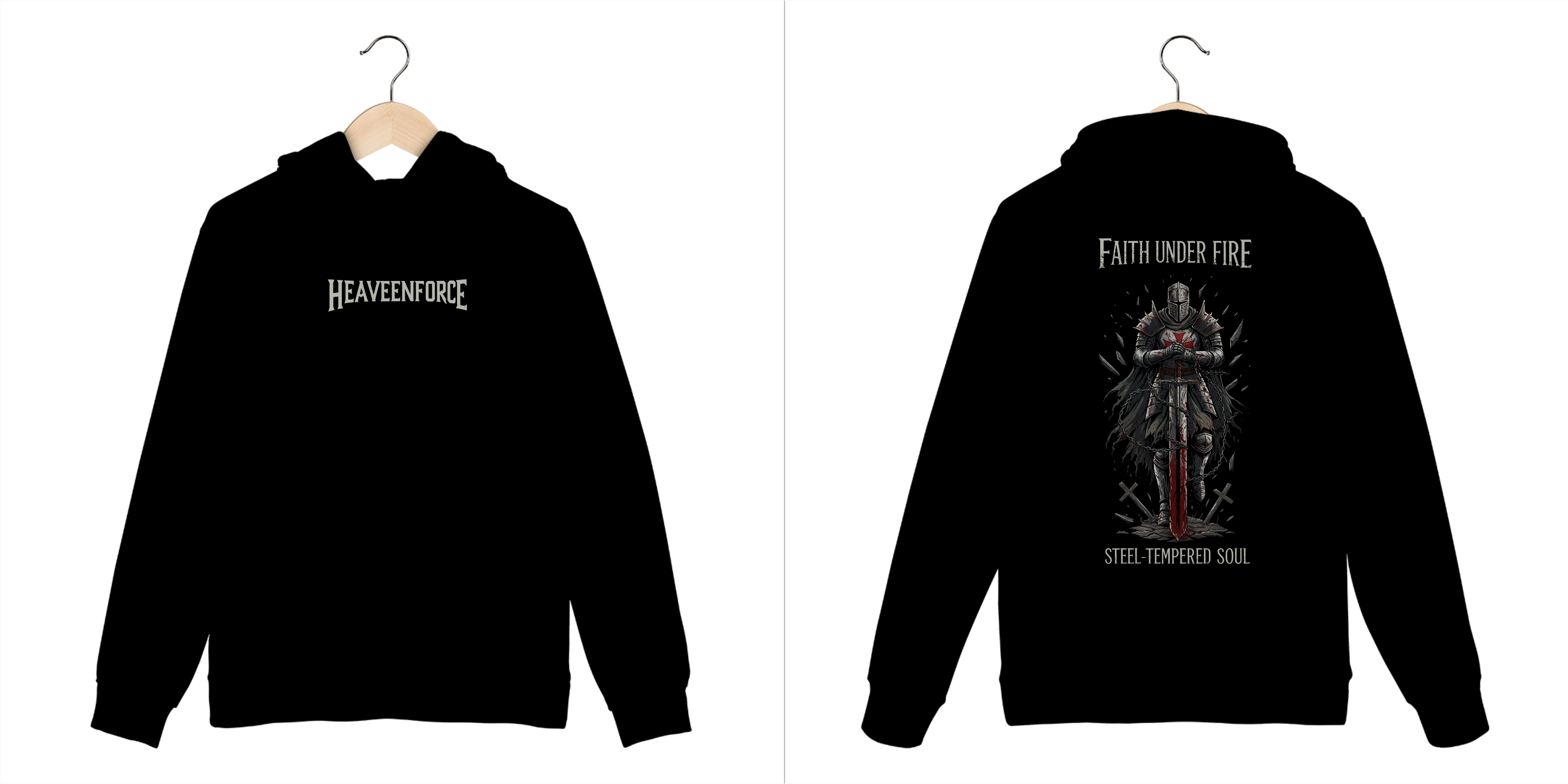 Nome do produto: Moletom - Faith Under Fire