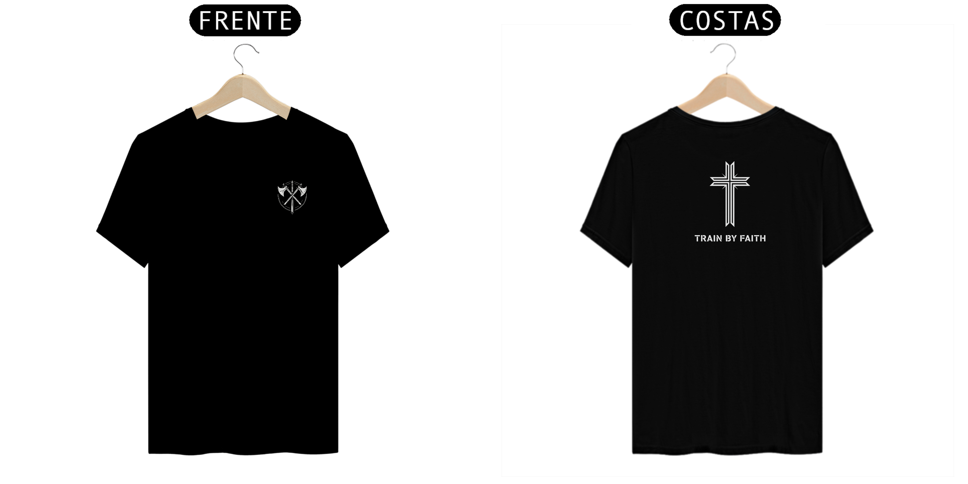 Nome do produto: Camiseta - Train by Faith