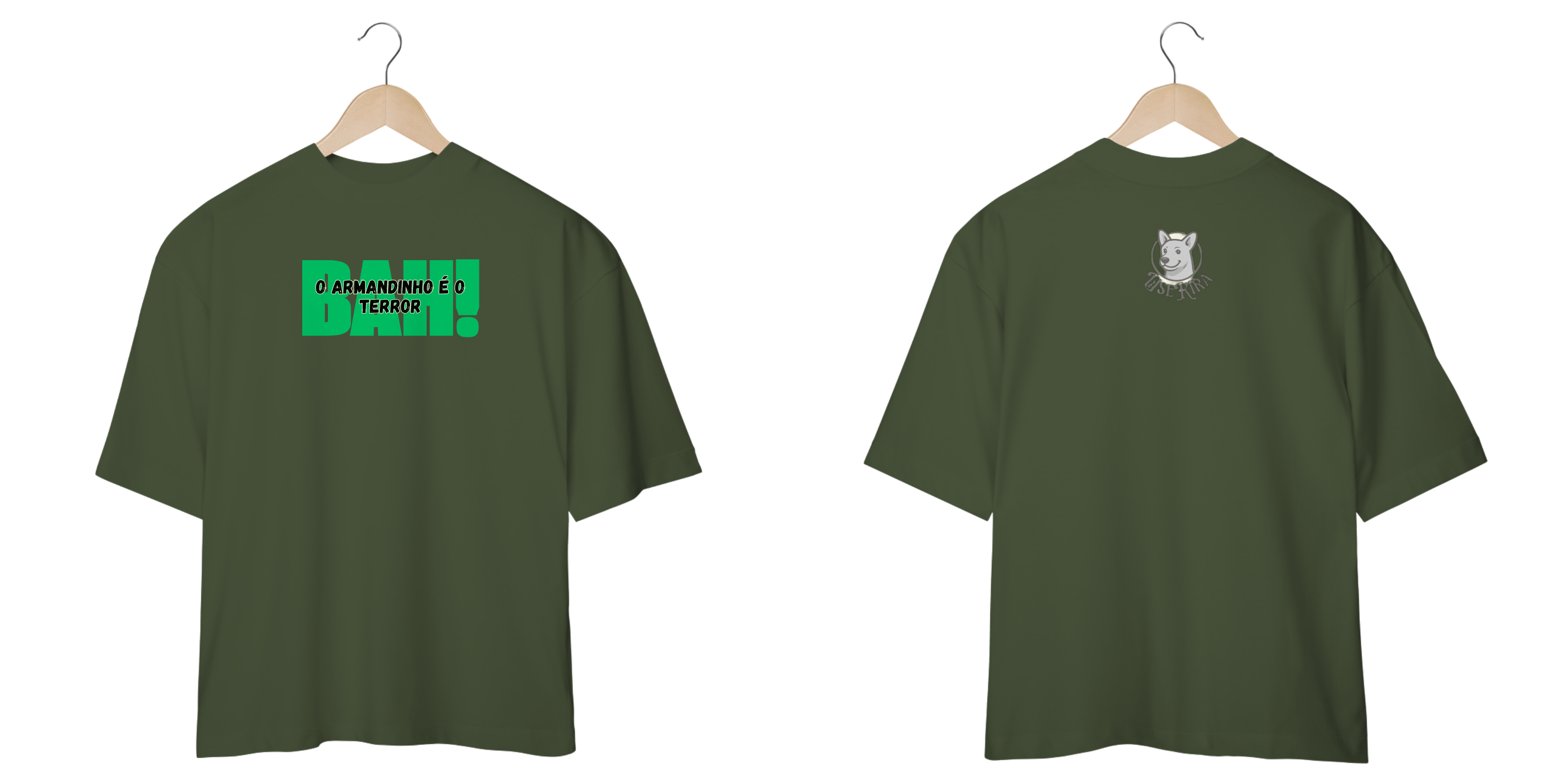 Nome do produto: CAMISETA - Bah! o ARMANDINHO é o terror!