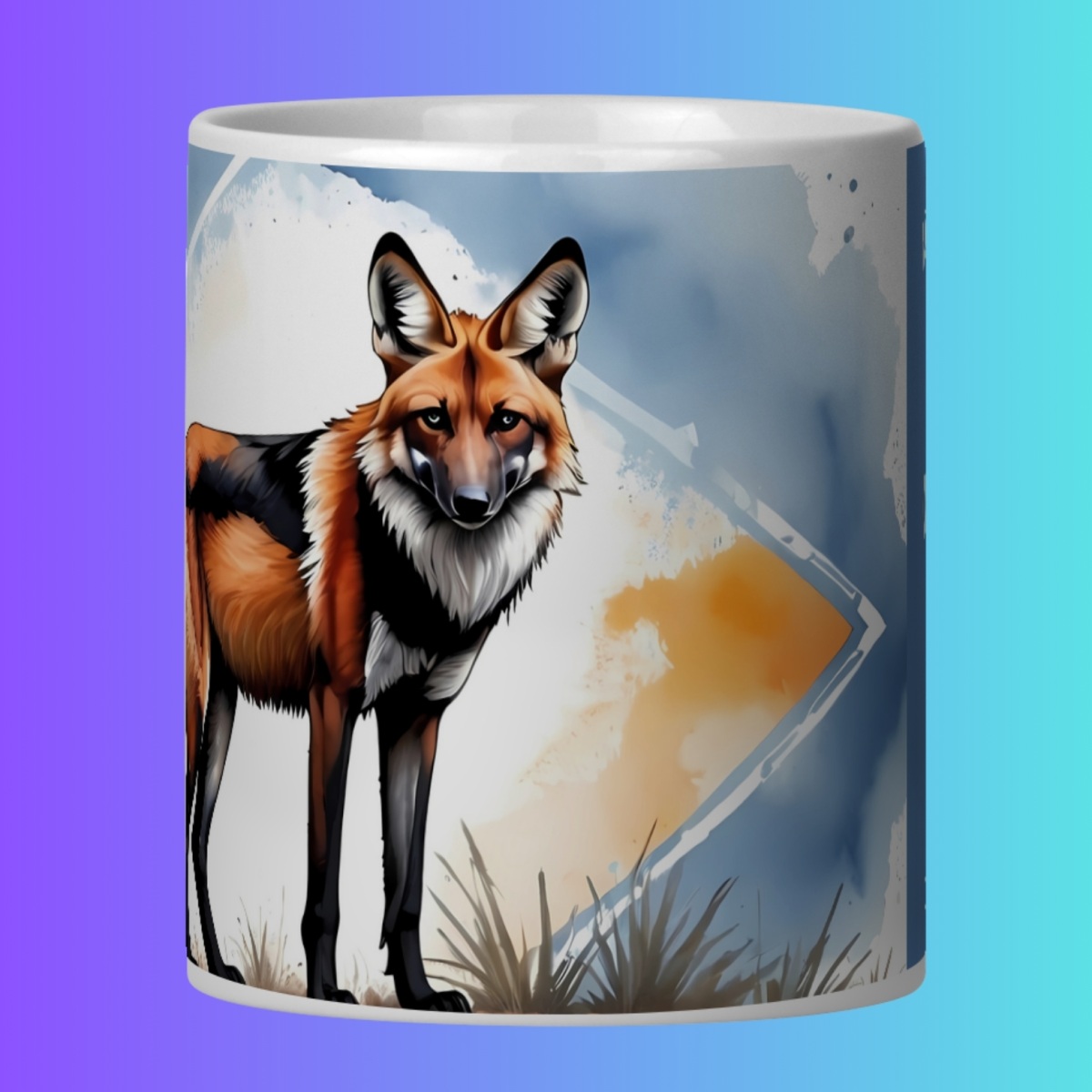 Nome do produto: ARTEMÍSIA Canecas – ‘Lobo-guará – Cerrado Brasileiro’ - 03