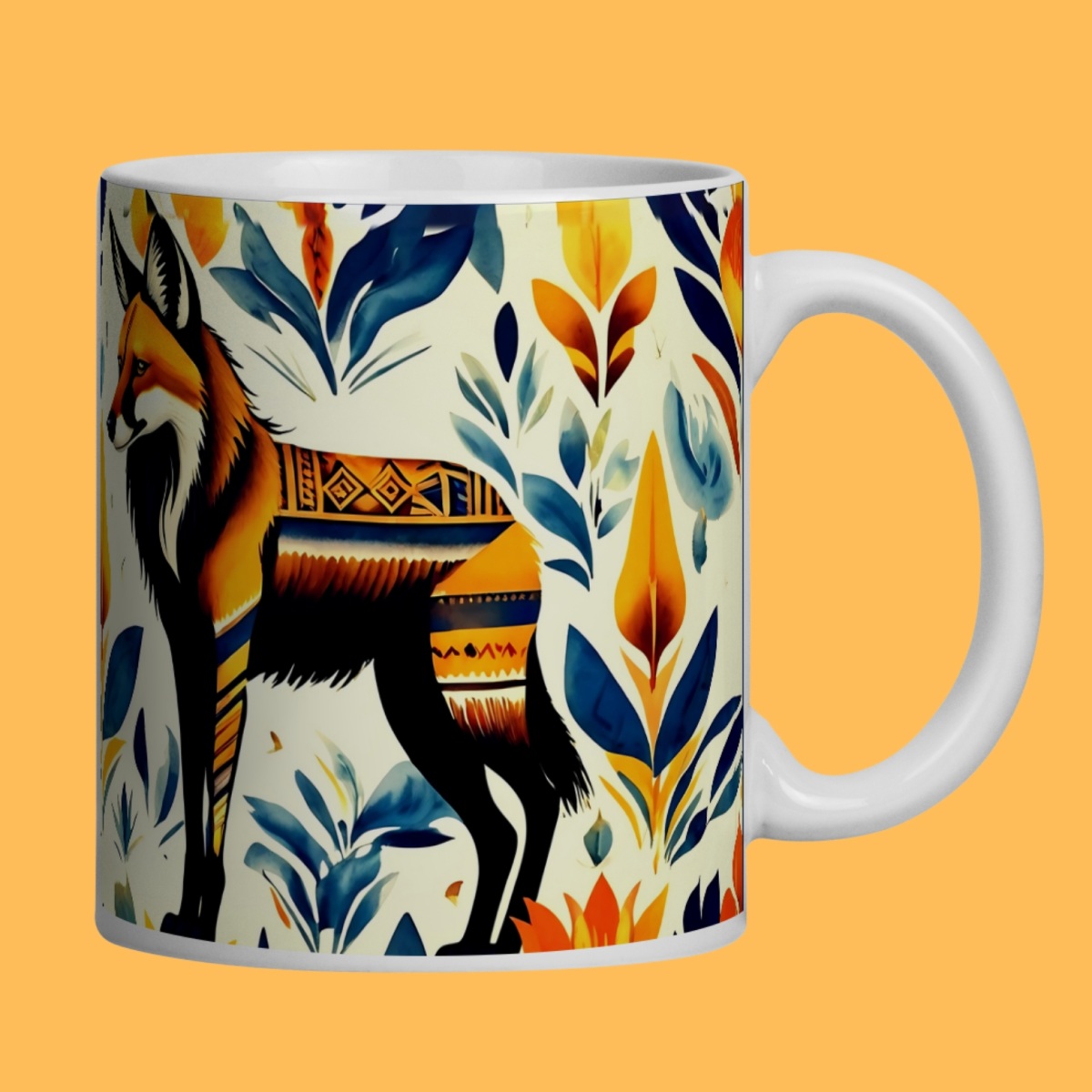 Nome do produto: ARTEMÍSIA Canecas – ‘Lobo-guará – Cerrado Brasileiro’ - 04