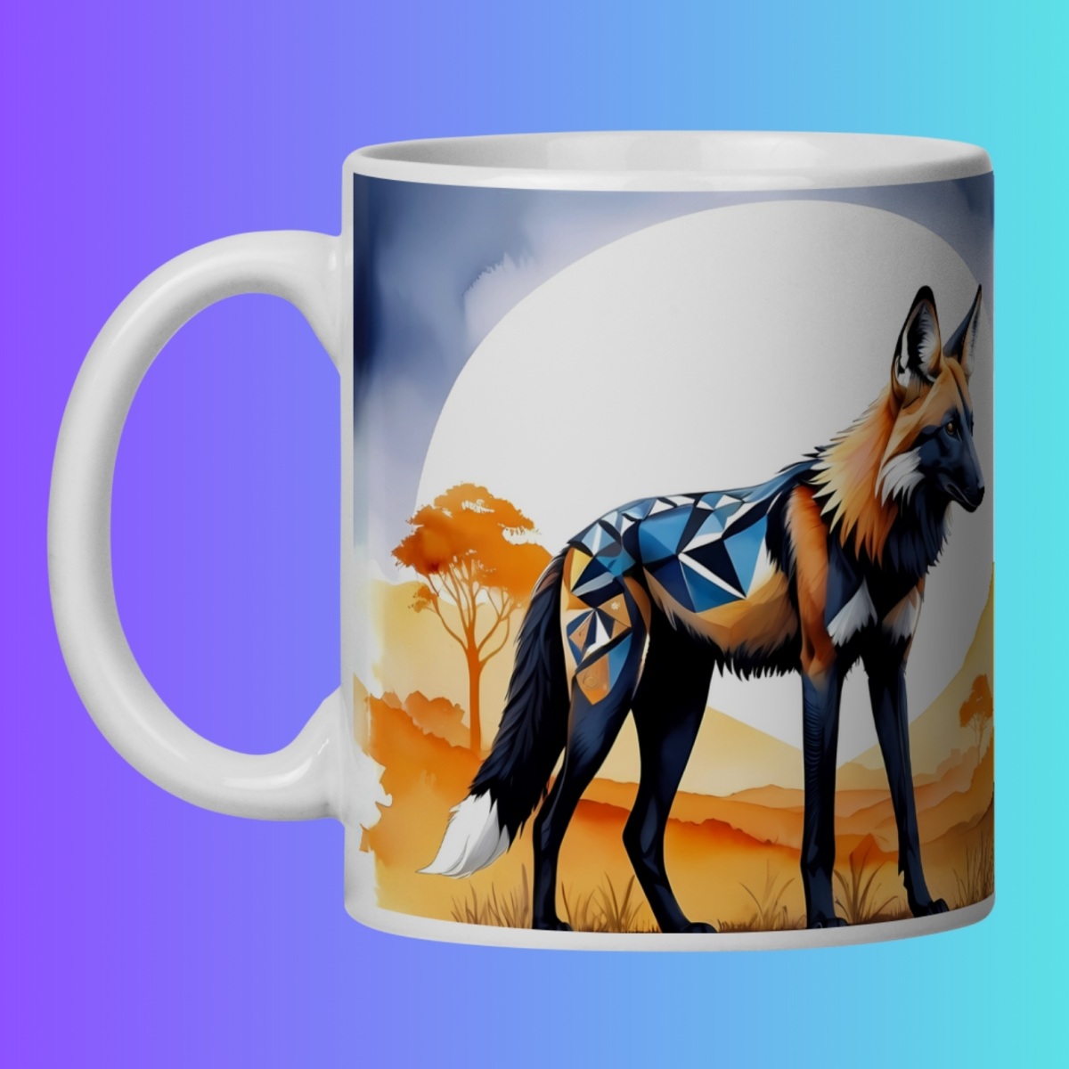 Nome do produto: ARTEMÍSIA Canecas – ‘Lobo-guará – Cerrado Brasileiro’ - 08