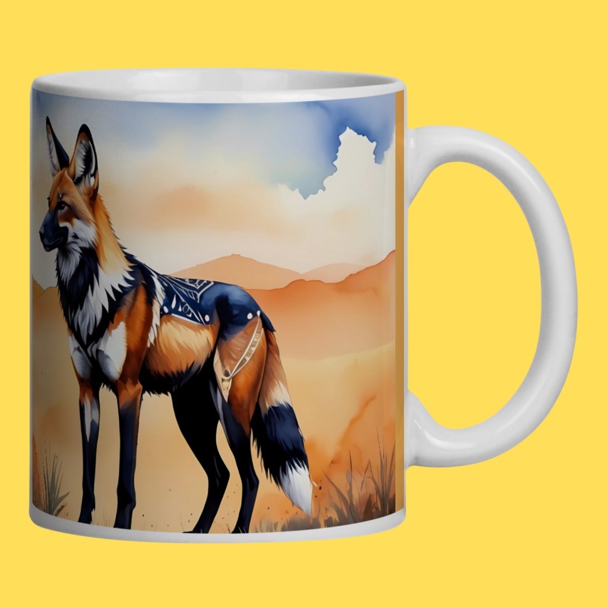 Nome do produto: ARTEMÍSIA Canecas – ‘Lobo-guará – Cerrado Brasileiro’ - 12