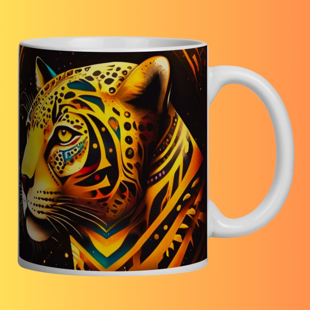 Nome do produto: ARTEMÍSIA Canecas – ‘Onça-pintada – Cerrado Brasileiro’ - 02