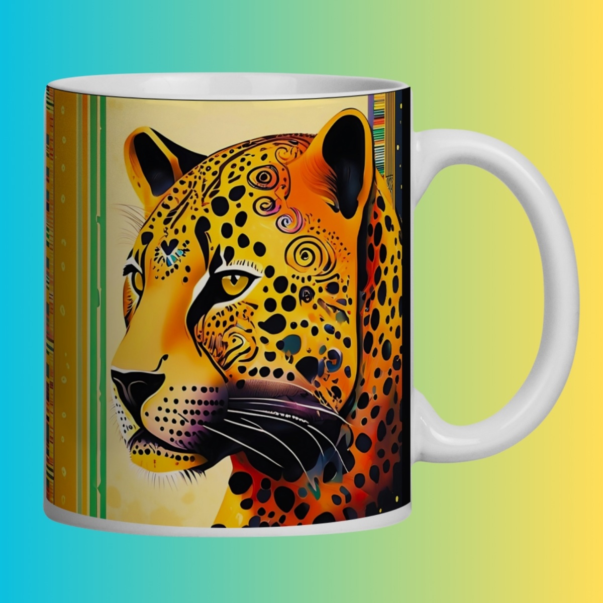 Nome do produto: ARTEMÍSIA Canecas – ‘Onça-pintada – Cerrado Brasileiro’ - 04