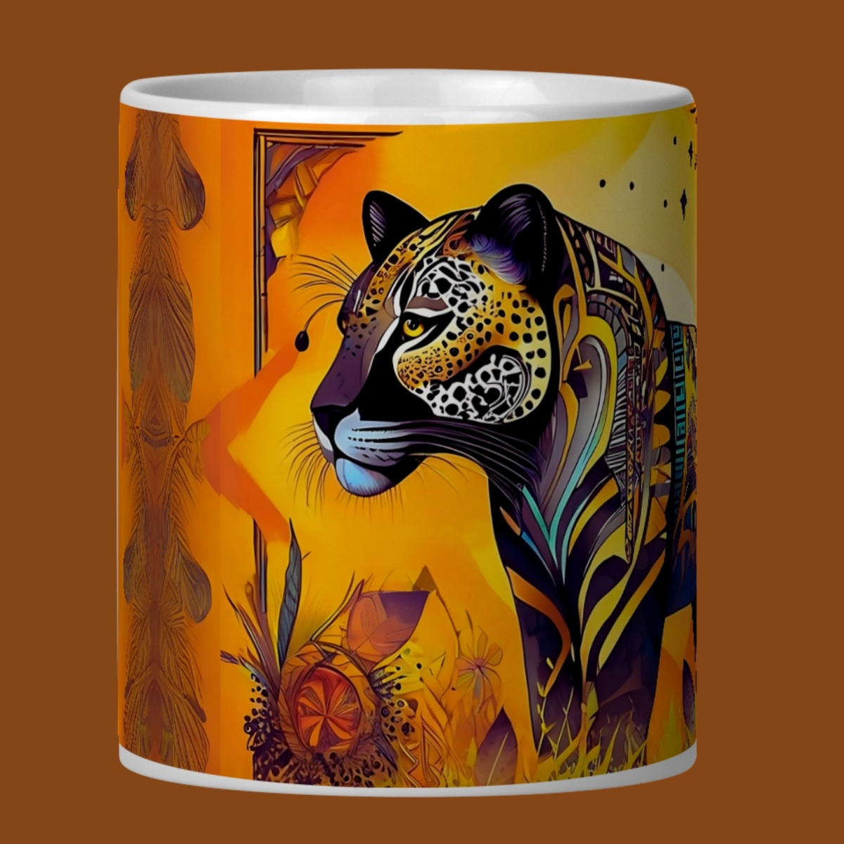 Nome do produto: ARTEMÍSIA Canecas – ‘Onça-pintada – Cerrado Brasileiro’ - 08