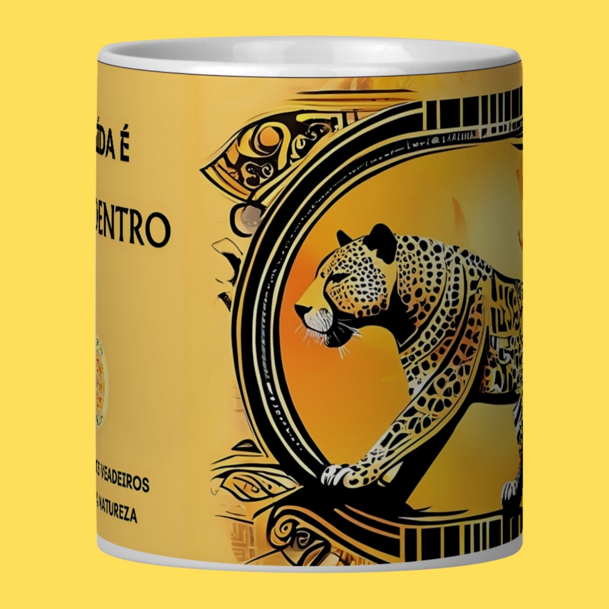 Nome do produto: ARTEMÍSIA Canecas – ‘Onça-pintada – Cerrado Brasileiro’ - 10