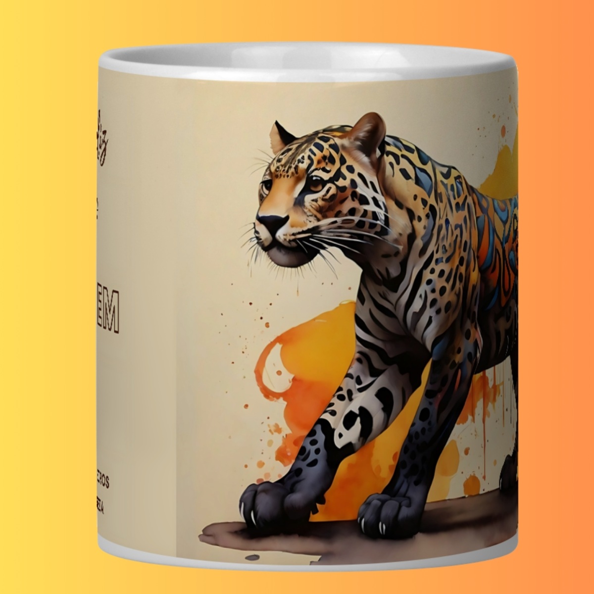 Nome do produto: ARTEMÍSIA Canecas – ‘Onça-pintada – Cerrado Brasileiro’ - 16