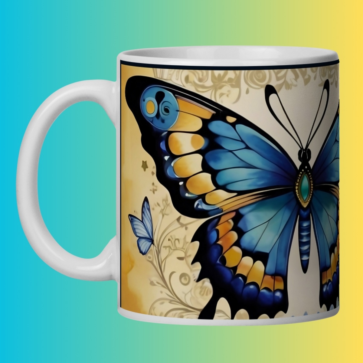 Nome do produto: ARTEMÍSIA Canecas – ‘BORBOLETAS – A Magia da Transformação’ - 09